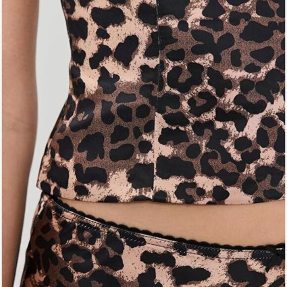 REVOLVE Lioness leopard Enigmatic satin lace Cami M - Picture 6 of 7